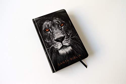 Biblia Reina Valera 1960 letra grande  Tapa dura  León de Judá  tama o manual/ Spanish Bible RVR 1960  Handy Size  Large Print  Hardcover  Lion of Judah  Spanish Edition 