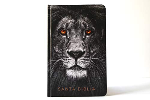 Biblia Reina Valera 1960 letra grande  Tapa dura  León de Judá  tama o manual/ Spanish Bible RVR 1960  Handy Size  Large Print  Hardcover  Lion of Judah  Spanish Edition 
