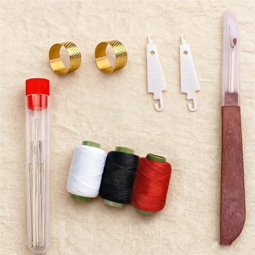 Big Eye Steel Sewing Needles Kit  34PCS Stainless Steel Sewing Needle Kit  Stainless Steel Hand Sewing Needles  Portable DIY Hand Made Craft Set for Handcraft Lovers