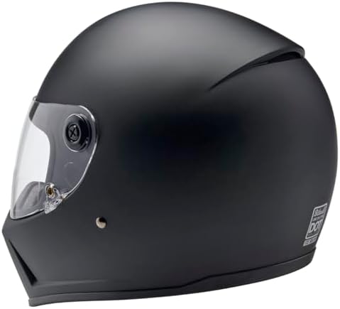 Biltwell Lane Splitter ECE R22 06 Motorcycle Helmet Helmet Flat Black