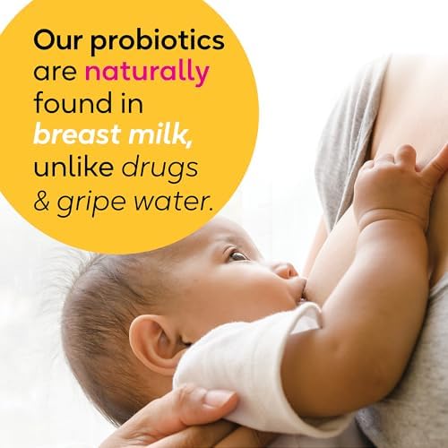 BioGaia Protectis Baby Probiotic Drops   Colic & Gas Relief   Vitamin D   Safe for Newborns   Ease Crying  Fussing  Colic  Gas  Spit ups & Constipation   No Dairy  Soy & Gluten   50 Day Supply   10mL