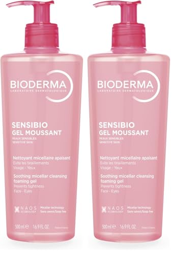 Bioderma Sensibio Micellar Cleansing and Makeup Removing Foaming Gel for Sensitive Skin