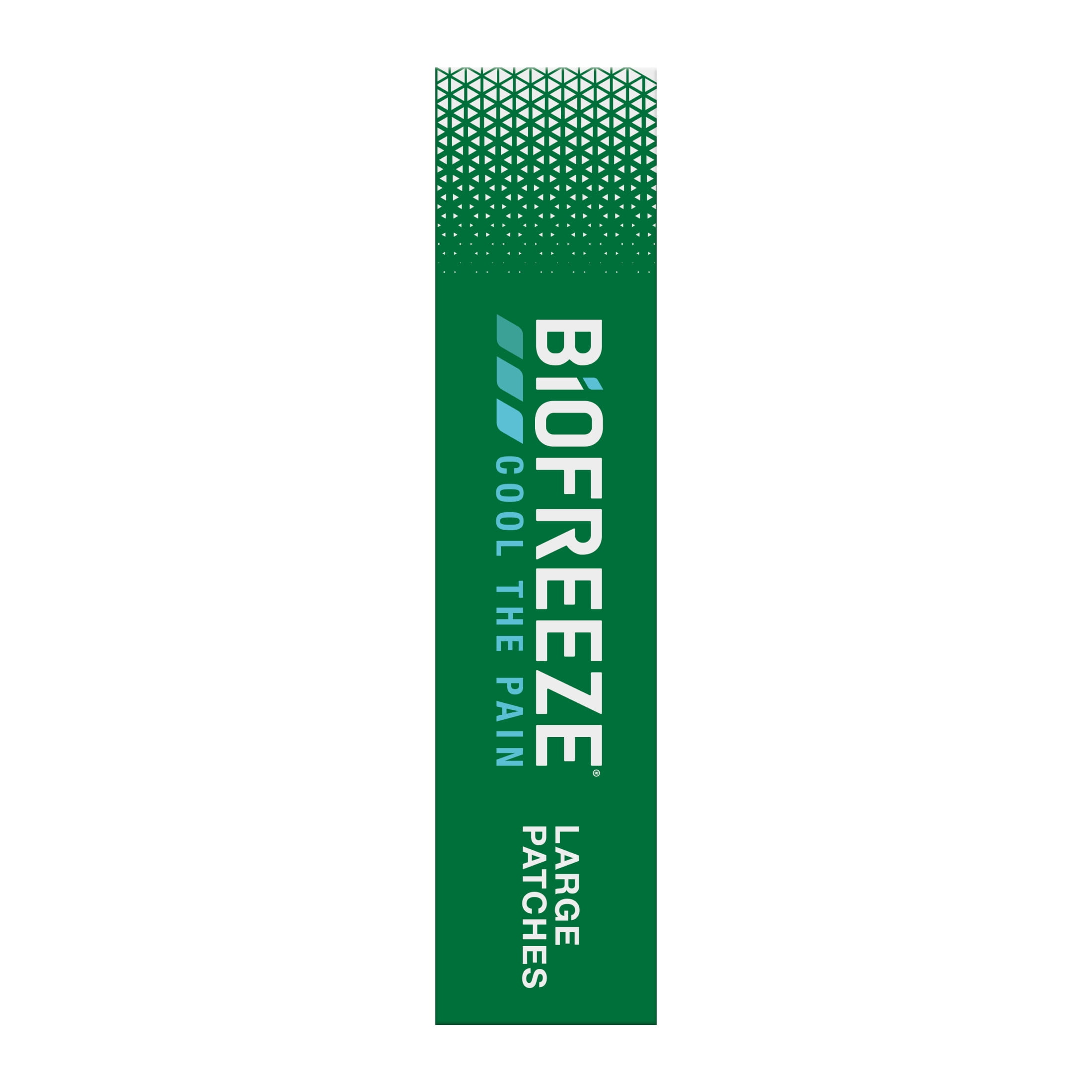 Biofreeze Pain Relief Patches  Back Knee Muscle Joint and Arthritis Pain Relievers  Menthol  5 Count