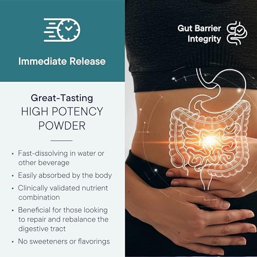 Biotics Research GI Resolve  Advanced L Glutamine Powder Formula for Gut Lining Support & Healing   Optimal Gastrointestinal Function   Premium 7 Ingredient with Zinc Carnosine & Botanicals  6 7oz