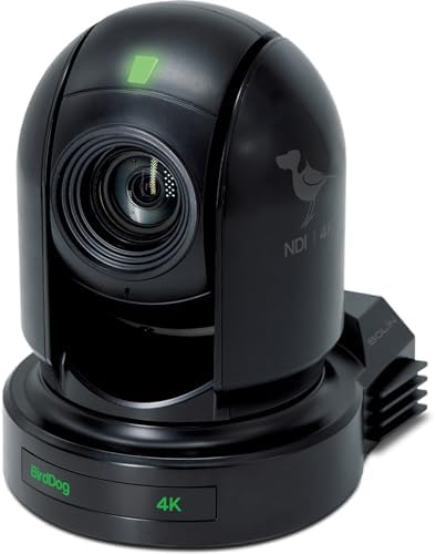 BirdDog   BDP400B Eyes P400 8 5 Megapixel HD Network Camera   Black   1920 x 1080 4 40 mm Varifocal Lens  