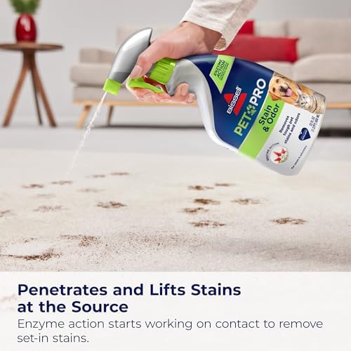 Bissell Pet Pro Stain and Odor Eliminator with Enzyme Action  2 pack  77X7F