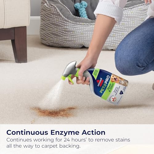 Bissell Pet Pro Stain and Odor Eliminator with Enzyme Action  2 pack  77X7F