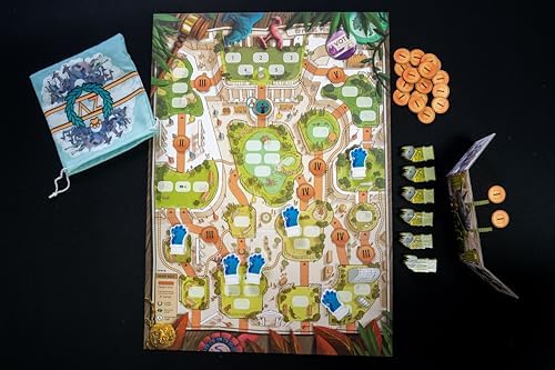 Bitewing Games Zoo Vadis Board Game   Strategic Animal Negotiation Game for Families & Adults   20 40 Min Playtime  3 7 Players  Replayable Tabletop Party Strategy Game