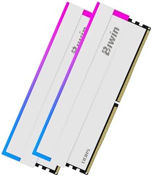 Biwin Black Opal DW100 DDR5 RGB RAM 32GB  16GBx2  8000MHz CL36 Computer Memory Intel XMP 3 0 AMD EXPO Compatible  White   DW100 32GB 8000 1R8 CW017