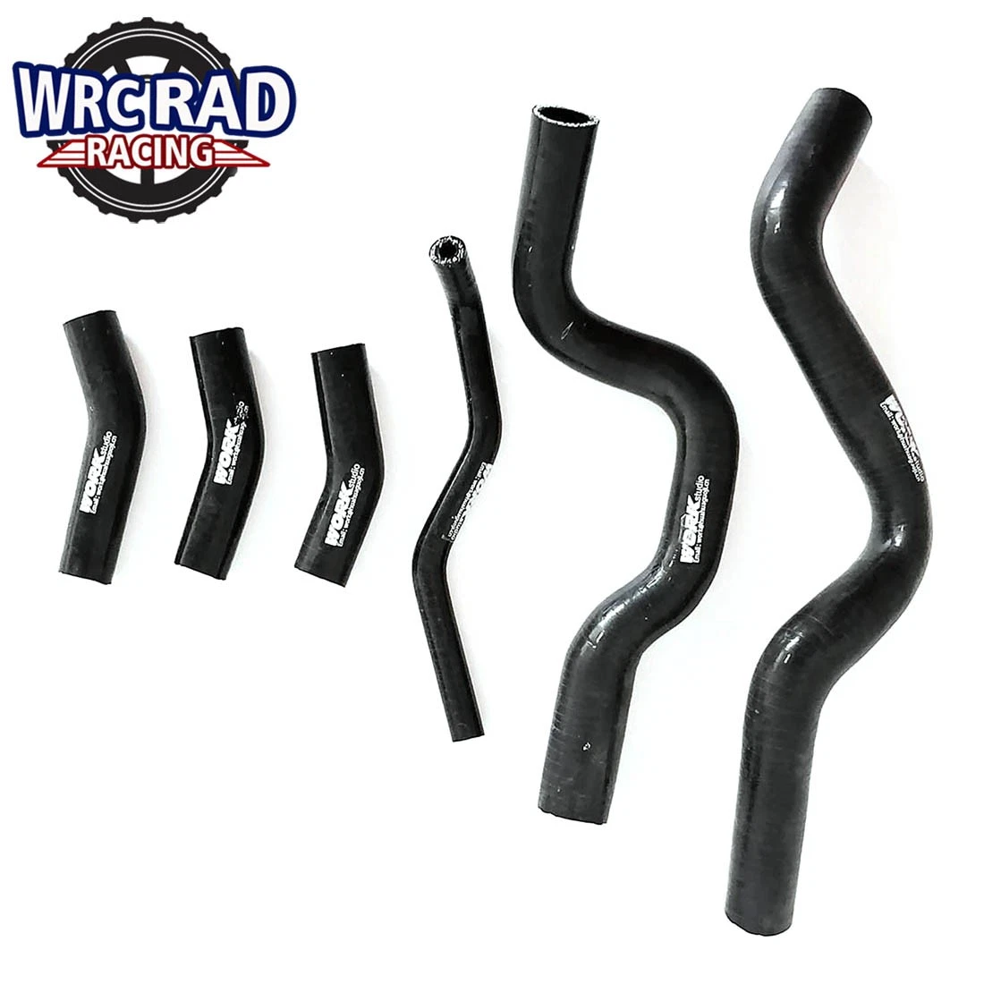 Black Silicone Radiator Hose For 2005 2009 06 Suzuki SV650 SV650S K5 K6 K7 K8 K9