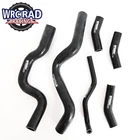 Black Silicone Radiator Hose For 2005 2009 06 Suzuki SV650 SV650S K5 K6 K7 K8 K9