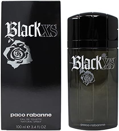 Black XS by Paco Rabanne for Men 3 4 oz Eau de Toilette Spray  Tall Bottle 