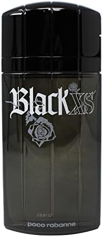Black XS by Paco Rabanne for Men 3 4 oz Eau de Toilette Spray  Tall Bottle 