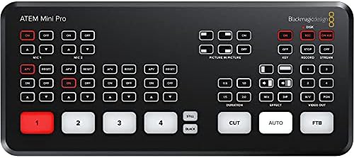 Blackmagic Design ATEM Mini Pro HDMI Live Stream Switcher  SWATEMMINIBPR 