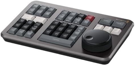 Blackmagic Design Davinci Resolve Speed Editor Bundle with Davinci Resolve 18 Studio  Activation Card 