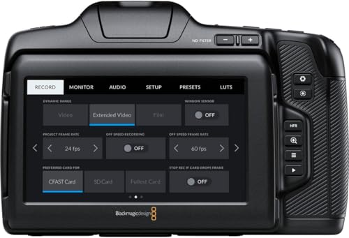 Blackmagic Design Pocket Cinema Camera 6K Pro CINECAMPOCHDEF06P