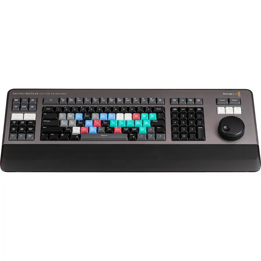 Blackmagic Design   Davinci Resolve Editor Keyboard   Black