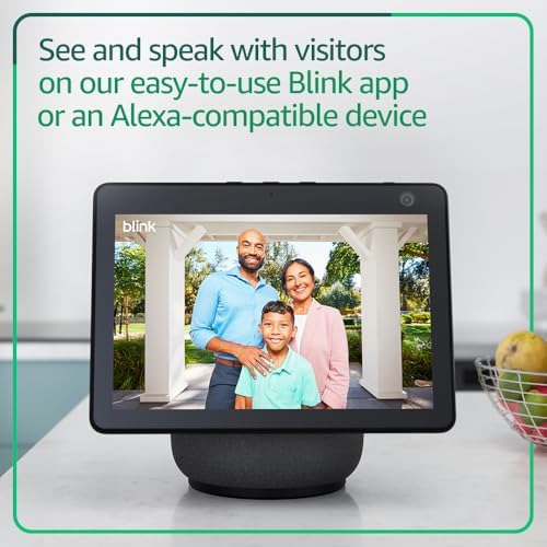 Blink Video Doorbell   Outdoor 4   Wireless smart security cameras  head to toe HD view  two year battery life  Sync Module Core included   1 camera system   Video Doorbell