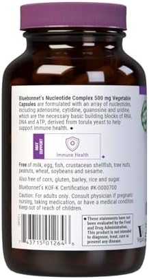 BlueBonnet Nucleotide Complex Supplement  60 Count  White