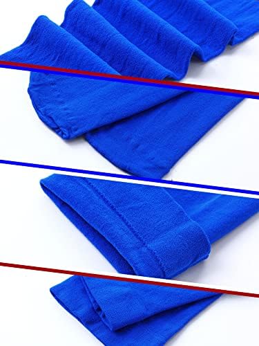 Boao 4 Pairs Womens Silk Thigh High Stockings Nylon Socks for Women Halloween Cosplay Costume Party Tights Accessory