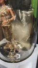 Bob Mackie Gold 1990 Barbie Doll #5405 Gold Dress Original Mattel Case Box