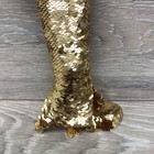 Bob Mackie Gold Barbie Doll 5405 Sequin Dress 1990 Display Case with Shipper