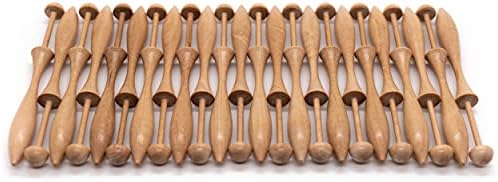 Bobbin Lace Bobbins Danish Style Sets of 12  24  50  Lacemaking Bobbins  4 25 Inches Long  Crafted from Natural Hardwood  Bobbin Lace Online Lace Making Supplies Lace Makers Collection  50 