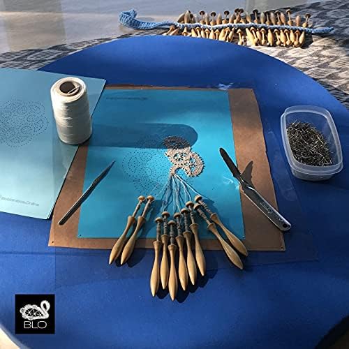 Bobbin Lace Bobbins Danish Style Sets of 12  24  50  Lacemaking Bobbins  4 25 Inches Long  Crafted from Natural Hardwood  Bobbin Lace Online Lace Making Supplies Lace Makers Collection  50 