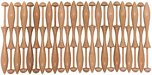 Bobbin Lace Bobbins Danish Style Sets of 12  24  50  Lacemaking Bobbins  4 25 Inches Long  Crafted from Natural Hardwood  Bobbin Lace Online Lace Making Supplies Lace Makers Collection  50 