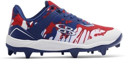 Boombah Viper Mens Molded Cleat   Graffiti Drip   Multiple Color Options   Multiple Sizes