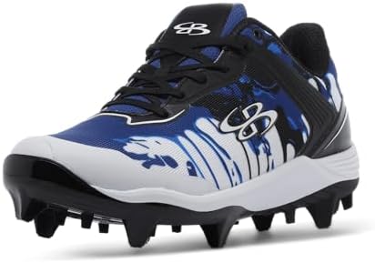 Boombah Viper Mens Molded Cleat   Graffiti Drip   Multiple Color Options   Multiple Sizes
