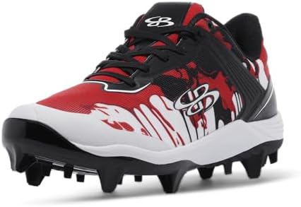 Boombah Viper Mens Molded Cleat   Graffiti Drip   Multiple Color Options   Multiple Sizes