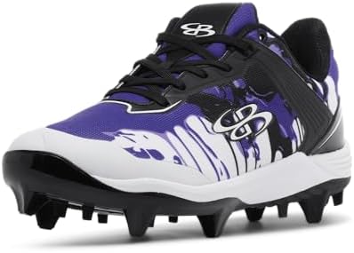Boombah Viper Mens Molded Cleat   Graffiti Drip   Multiple Color Options   Multiple Sizes