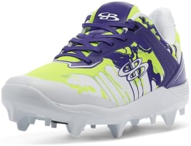 Boombah Viper Mens Molded Cleat   Graffiti Drip   Multiple Color Options   Multiple Sizes