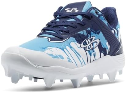 Boombah Viper Mens Molded Cleat   Graffiti Drip   Multiple Color Options   Multiple Sizes