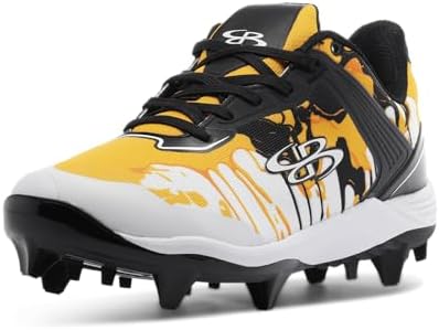 Boombah Viper Mens Molded Cleat   Graffiti Drip   Multiple Color Options   Multiple Sizes