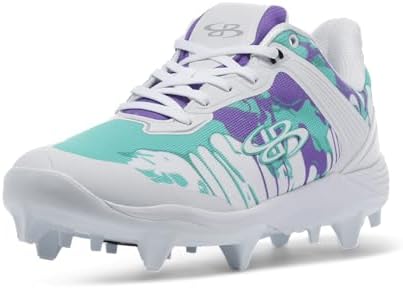 Boombah Viper Mens Molded Cleat   Graffiti Drip   Multiple Color Options   Multiple Sizes