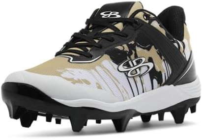 Boombah Viper Mens Molded Cleat   Graffiti Drip   Multiple Color Options   Multiple Sizes