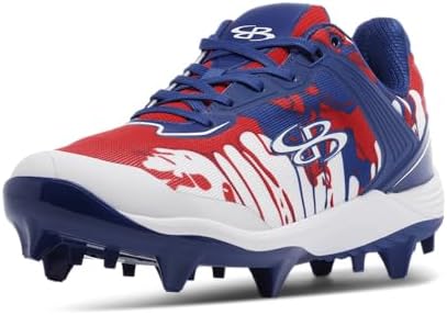 Boombah Viper Mens Molded Cleat   Graffiti Drip   Multiple Color Options   Multiple Sizes