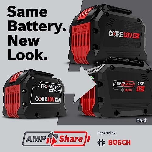 Bosch GBA18V120 18V CORE18V  Lithium Ion 12 Ah High Power Battery