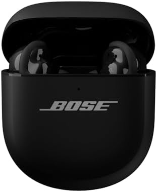 Bose New QuietComfort Ultra Earbuds  2nd Gen    Wireless Noise Cancelling Earbuds with Mic  Immersive Audio  USB C Charging  Up to 6 Hours Battery  IPX4 Rating  Black