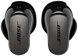 Bose New QuietComfort Ultra Earbuds  2nd Gen    Wireless Noise Cancelling Earbuds with Mic  Immersive Audio  USB C Charging  Up to 6 Hours Battery  IPX4 Rating  Black