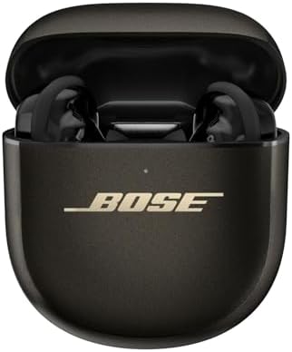 Bose New QuietComfort Ultra Earbuds  2nd Gen    Wireless Noise Cancelling Earbuds with Mic  Immersive Audio  USB C Charging  Up to 6 Hours Battery  IPX4 Rating  Black
