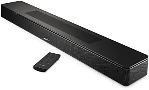 Bose New Smart Dolby Atmos Soundbar  Black Bundle with Wireless Surround Speakers  Pair   Bass Module 500