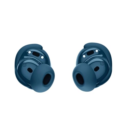 Bose QuietComfort Bluetooth Earbuds True Wireless Earbuds with Active Noise Cancellation and Mic Deep Bass IPX4 Rating Up to 8 5 Hours of Playtime Twilight Blue Limited Edition Color