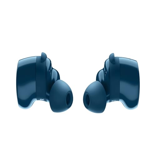 Bose QuietComfort Bluetooth Earbuds True Wireless Earbuds with Active Noise Cancellation and Mic Deep Bass IPX4 Rating Up to 8 5 Hours of Playtime Twilight Blue Limited Edition Color