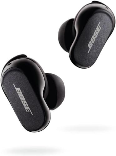 Bose QuietComfort Earbuds II  Wireless  Bluetooth  Proprietary Active Noise Cancelling Technology in Ear Headphones with Personalized Noise Cancellation & Sound  Triple Black