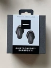 Bose QuietComfort Earbuds II   Triple Black Noice Cancelling Wireless Headphones