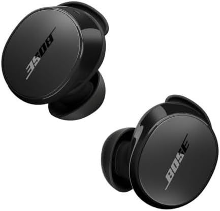 Bose QuietComfort Earbuds   True Wireless Bluetooth Earbuds with Active Noise Cancellation and Mic  USB C Charging  IPX4 Rating  Up to 8 5 Hours of Playtime  Black