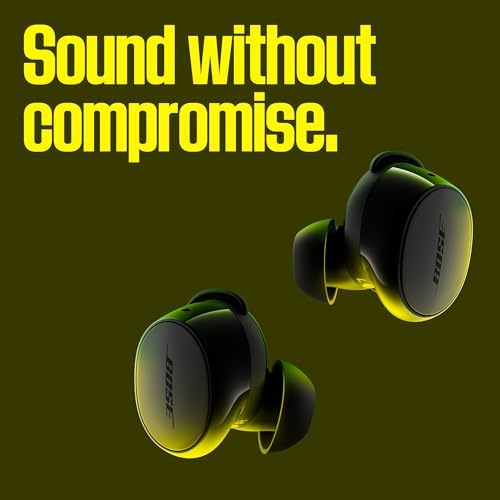 Bose QuietComfort Earbuds   True Wireless Bluetooth Earbuds with Active Noise Cancellation and Mic  USB C Charging  IPX4 Rating  Up to 8 5 Hours of Playtime  Black